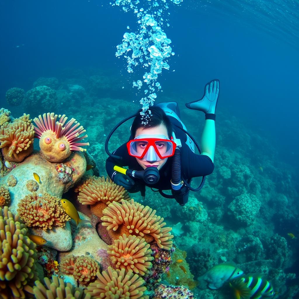 普吉島跳島深潛體驗，探索豐富的海底生態