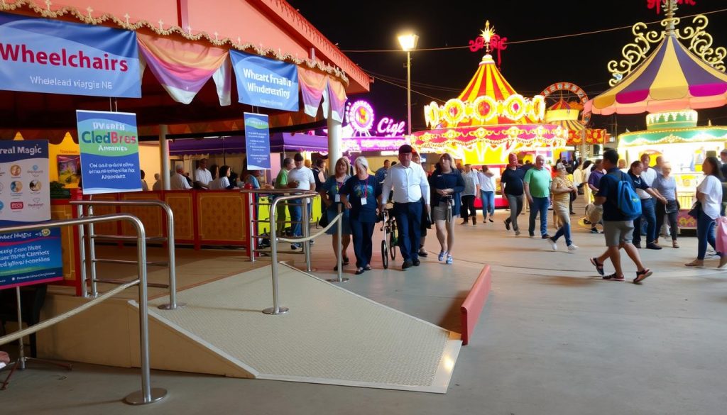 無障礙設施與輪椅服務